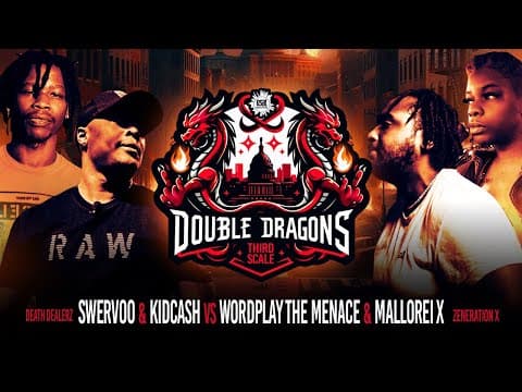 Mallorei X & Wordplay The Menace vs KidCash & Swervoo