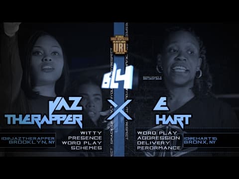 E Hart vs Jaz The Rapper