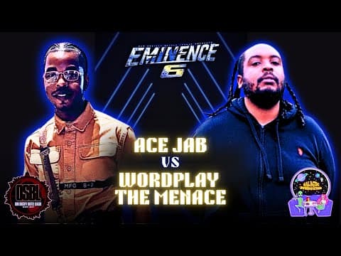 Wordplay The Menace vs Ace Jab
