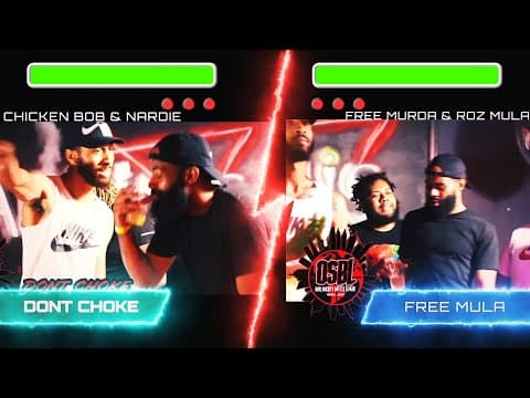 Nardie & Chicken Bob vs Roz Mula & Free Murda