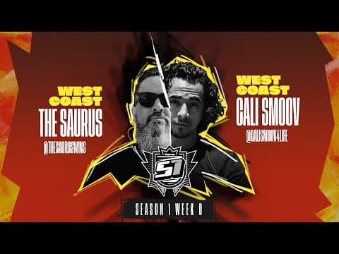Cali Smoov vs The Saurus