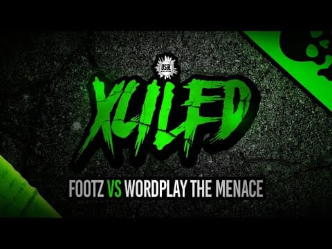 Wordplay The Menace vs Footz