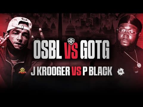 P Black vs J Krooger