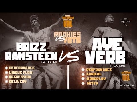 Brizz Rawsteen vs Aye Verb