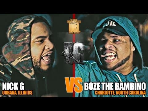 Nick G vs Boze The Bambino