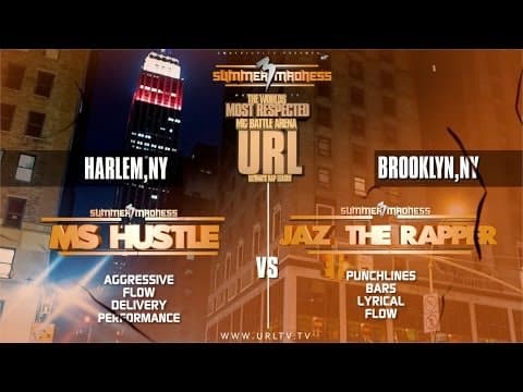 Jaz The Rapper vs Ms Hustle