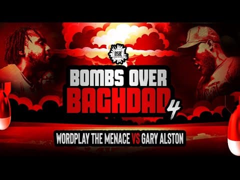 Gary Alston vs Wordplay The Menace